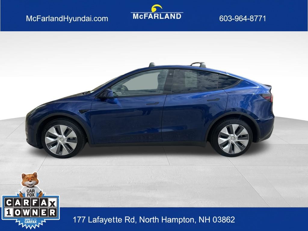 Used 2022 Tesla Model Y Long Range with VIN 7SAYGDEE0NA009610 for sale in North Hampton, NH