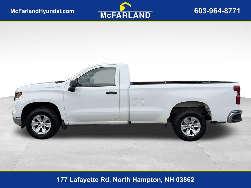 Used 2022 Chevrolet Silverado 1500 Work Truck with VIN 3GCNAAED0NG562603 for sale in North Hampton, NH
