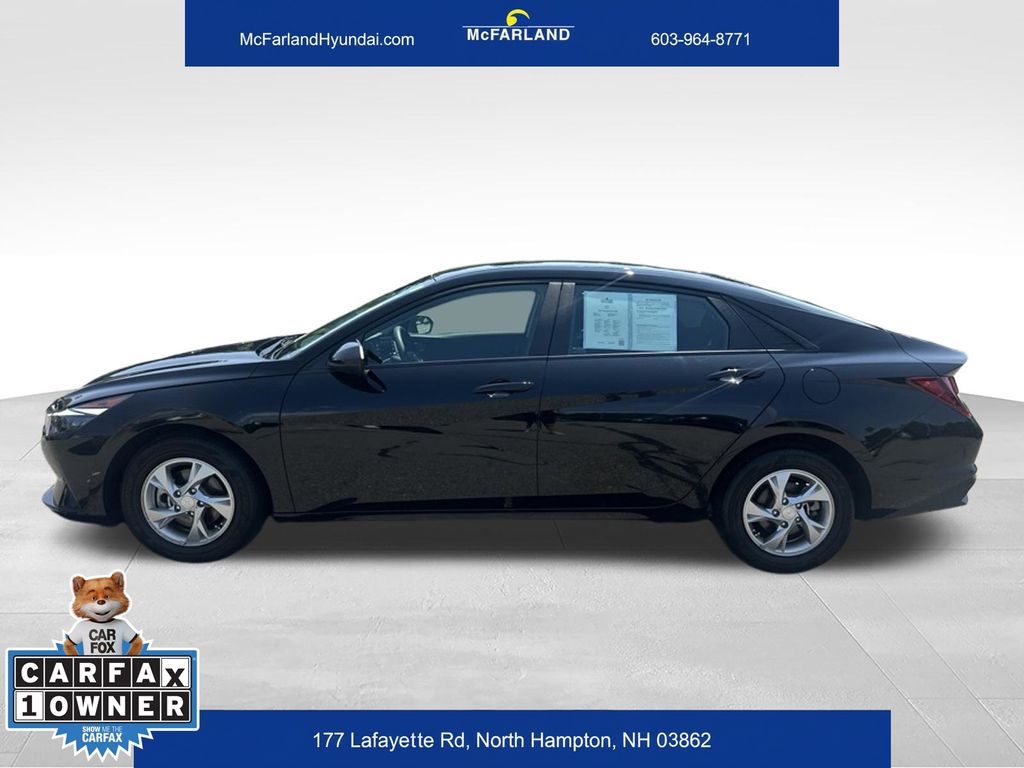 Used 2023 Hyundai Elantra SE with VIN KMHLL4AG9PU595890 for sale in North Hampton, NH