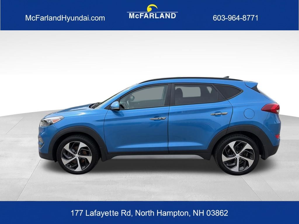 Used 2017 Hyundai Tucson Limited with VIN KM8J3CA24HU370316 for sale in North Hampton, NH