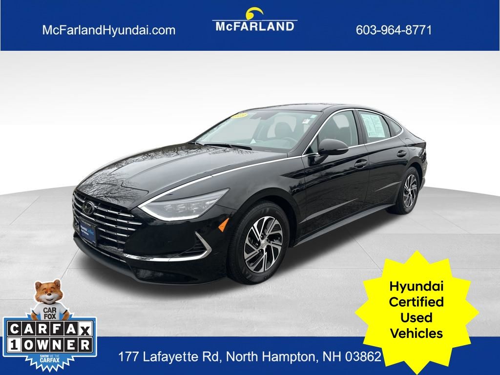 2023 Hyundai Sonata Hybrid Blue