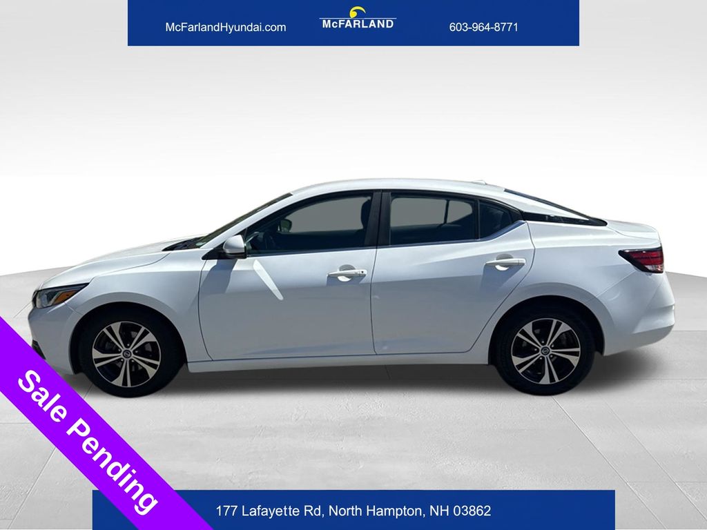 Used 2020 Nissan Sentra SV with VIN 3N1AB8CV6LY228859 for sale in North Hampton, NH