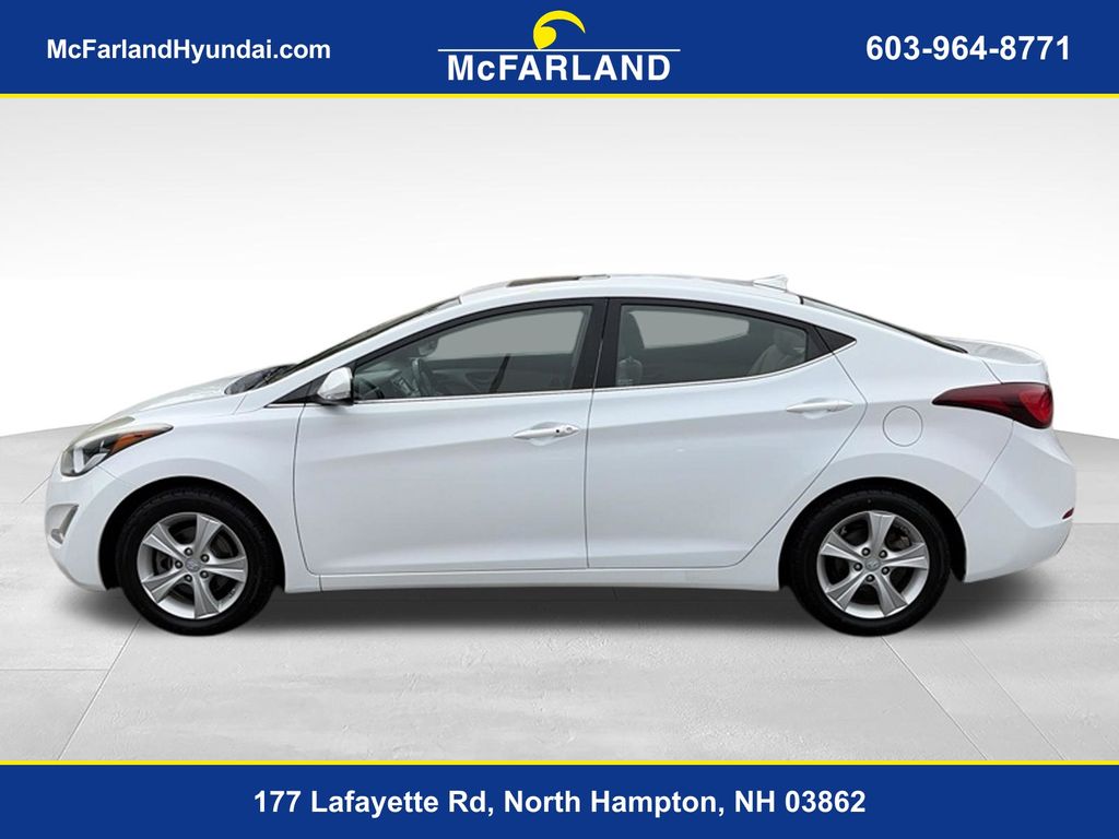 Used 2016 Hyundai Elantra Value Edition with VIN 5NPDH4AE8GH781052 for sale in North Hampton, NH
