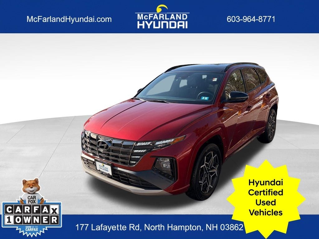 Certified 2023 Hyundai Tucson N Line SUV