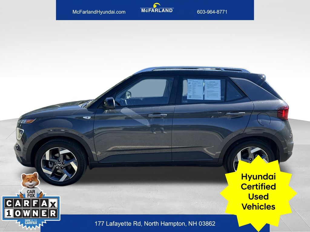 Certified 2023 Hyundai Venue Limited with VIN KMHRC8A37PU274106 for sale in North Hampton, NH