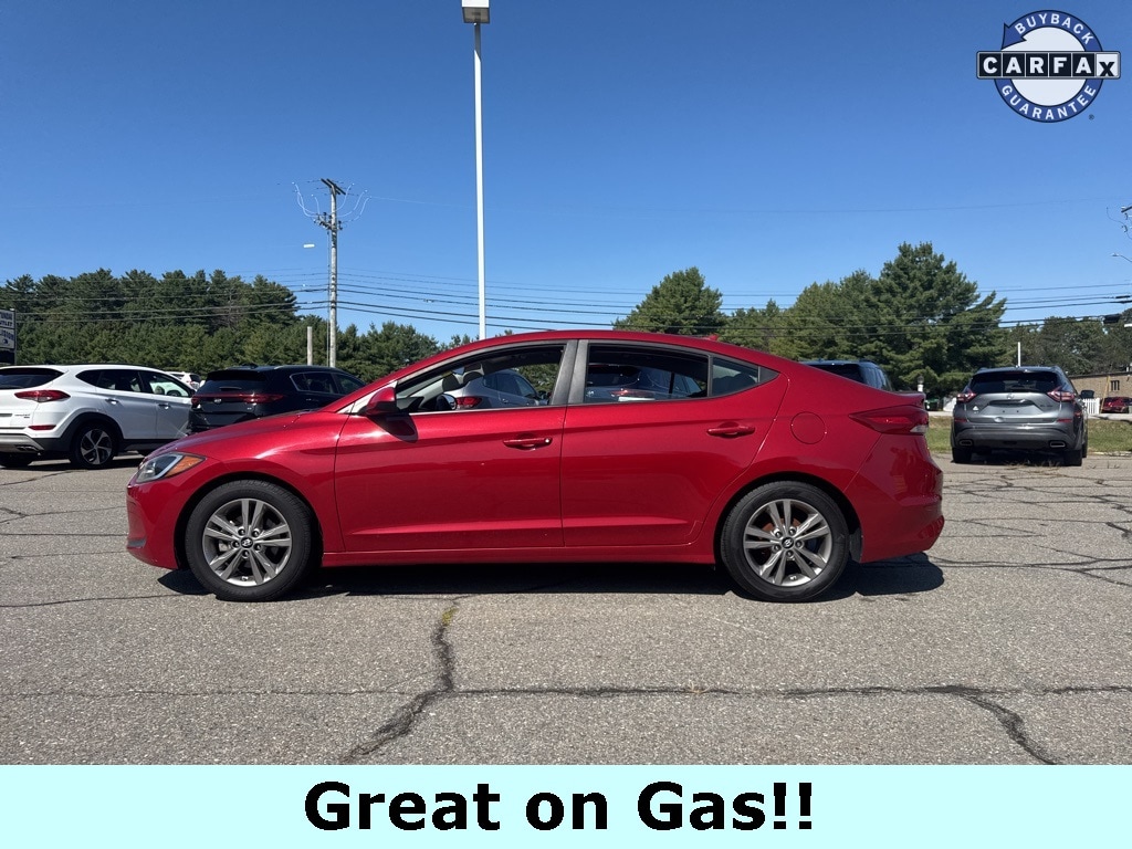 Used 2017 Hyundai Elantra SE with VIN KMHD84LF5HU062317 for sale in North Hampton, NH