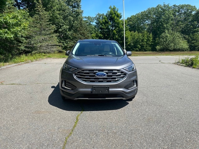 Used 2023 Ford Edge Titanium with VIN 2FMPK4K98PBA48121 for sale in North Hampton, NH