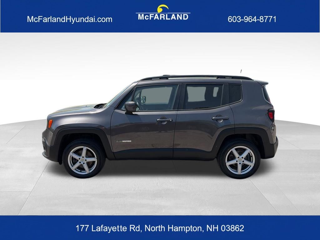 Used 2018 Jeep Renegade Latitude with VIN ZACCJBBB3JPG95073 for sale in North Hampton, NH