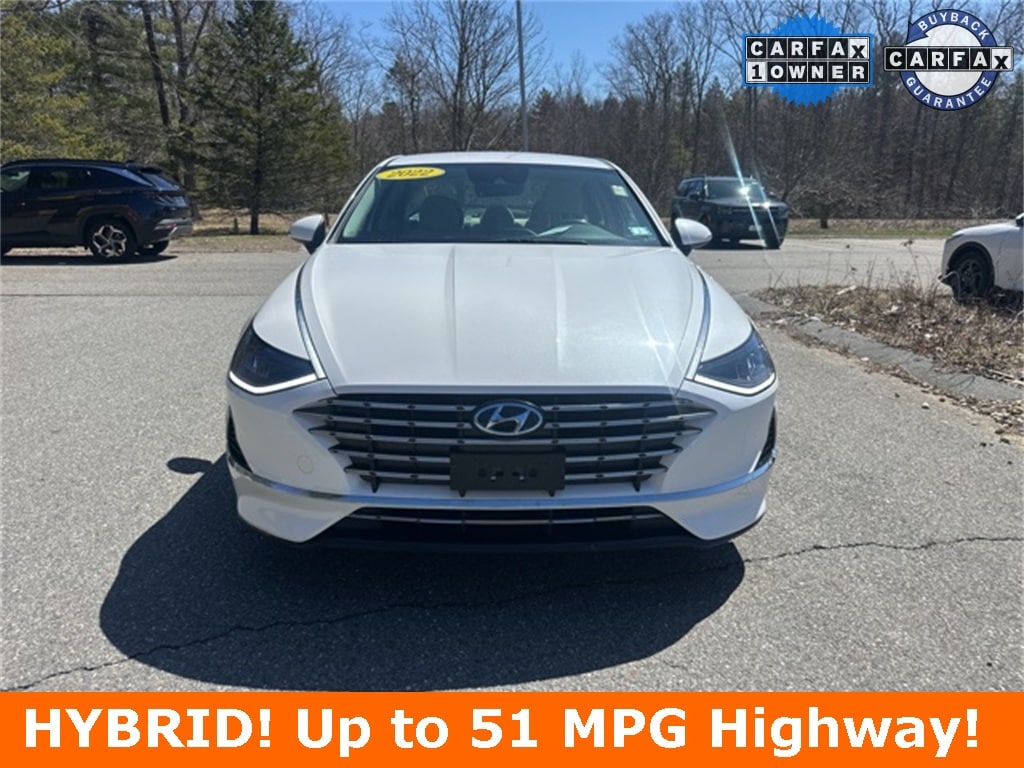 Used 2022 Hyundai Sonata Hybrid SEL with VIN KMHL34JJ8NA044988 for sale in North Hampton, NH