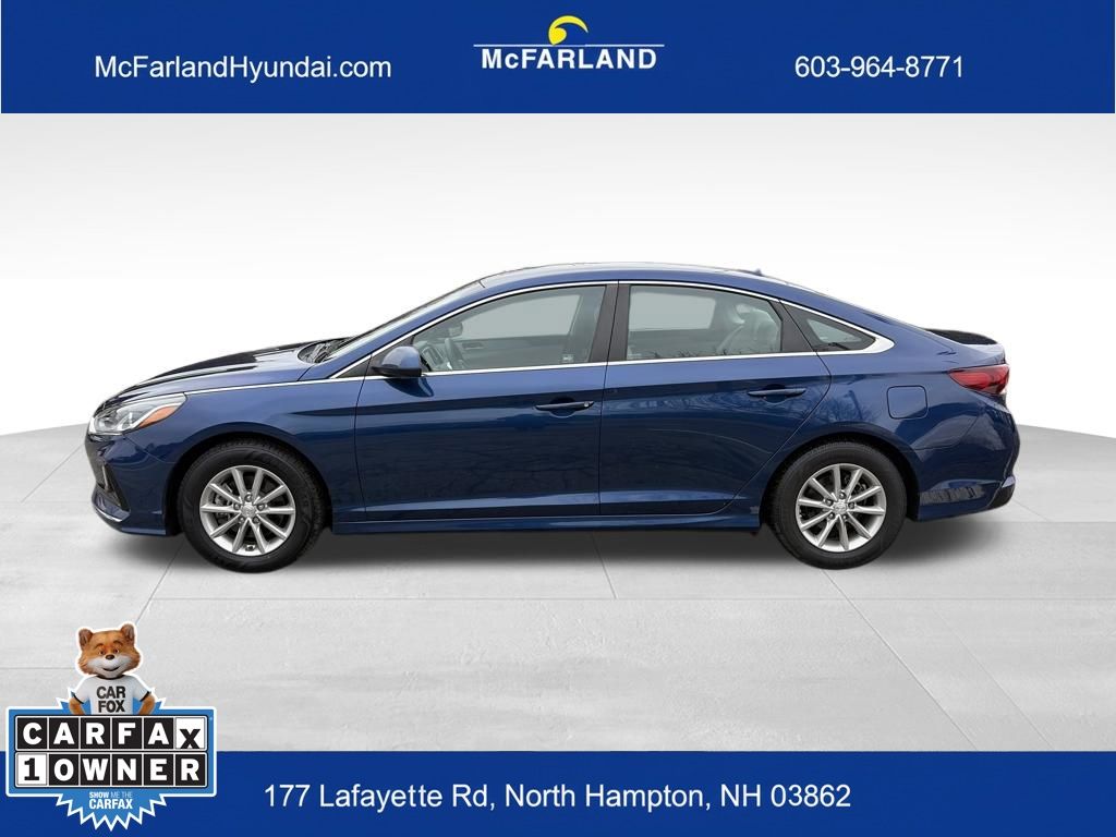 Used 2019 Hyundai Sonata SE with VIN 5NPE24AF0KH819347 for sale in North Hampton, NH