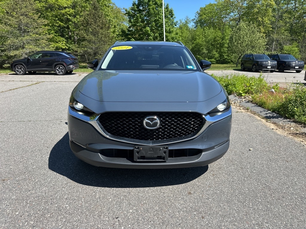 Used 2021 Mazda CX-30 Turbo with VIN 3MVDMBAYXMM264947 for sale in North Hampton, NH
