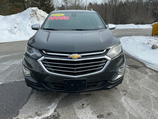 Used 2020 Chevrolet Equinox Premier with VIN 2GNAXXEV8L6260629 for sale in North Hampton, NH