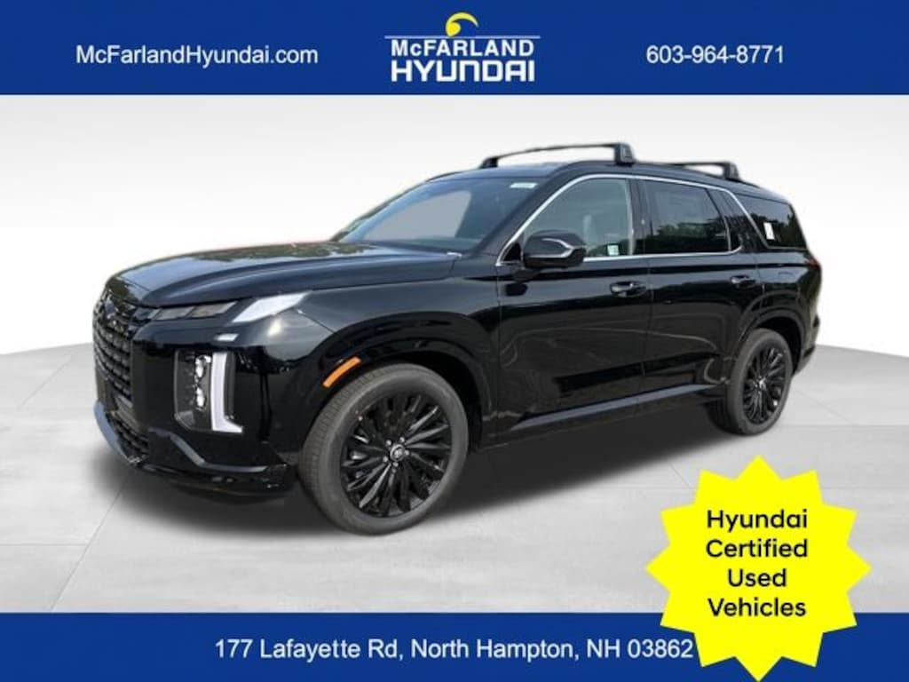Certified 2025 Hyundai Palisade Calligraphy Night Edition SUV