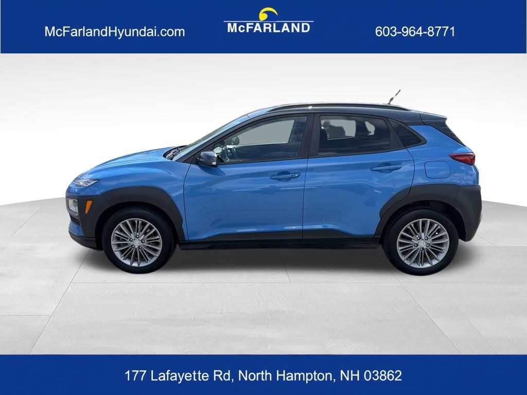 Used 2018 Hyundai Kona SEL with VIN KM8K2CAA7JU144954 for sale in North Hampton, NH