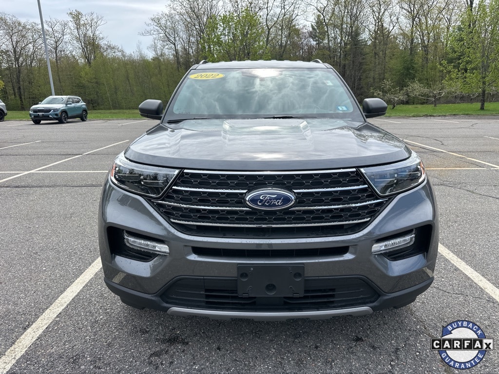 Used 2022 Ford Explorer XLT with VIN 1FMSK8DH0NGC29516 for sale in North Hampton, NH