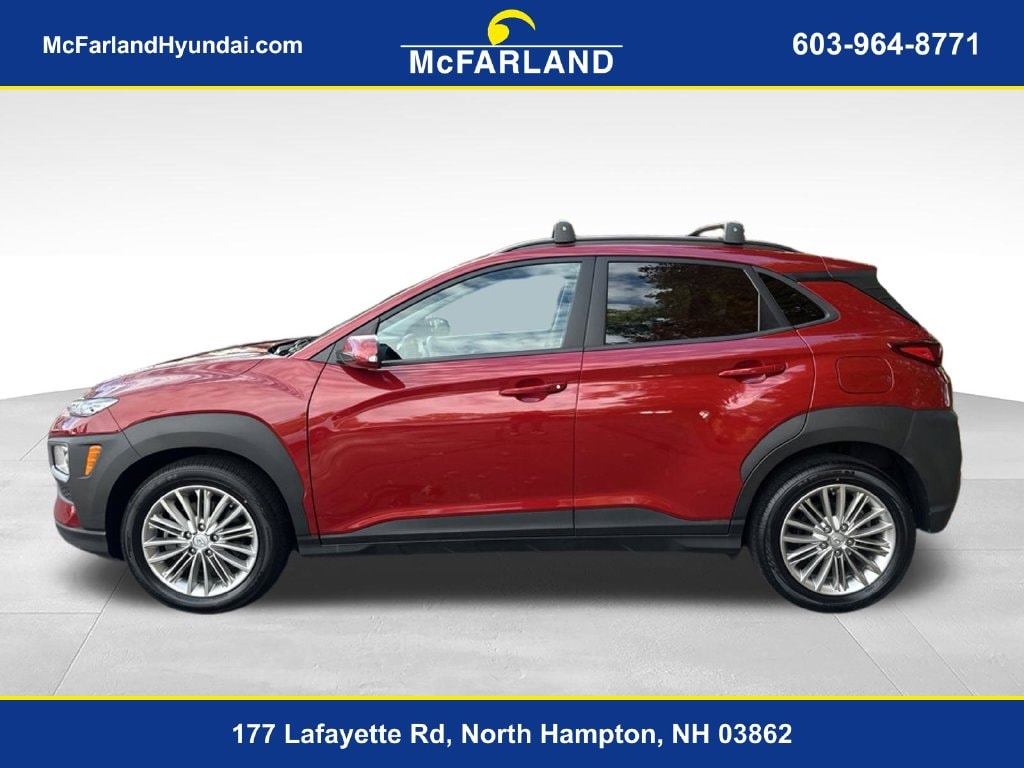 Used 2021 Hyundai Kona SEL with VIN KM8K2CAA1MU708229 for sale in North Hampton, NH