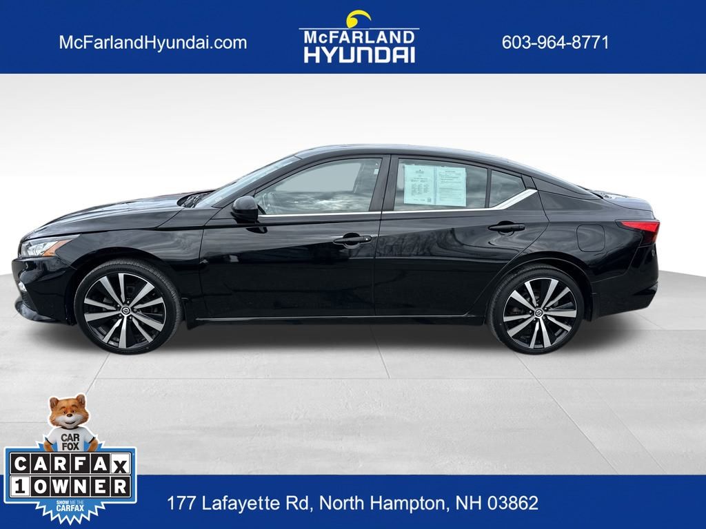 Used 2021 Nissan Altima SR with VIN 1N4BL4CW0MN355983 for sale in North Hampton, NH