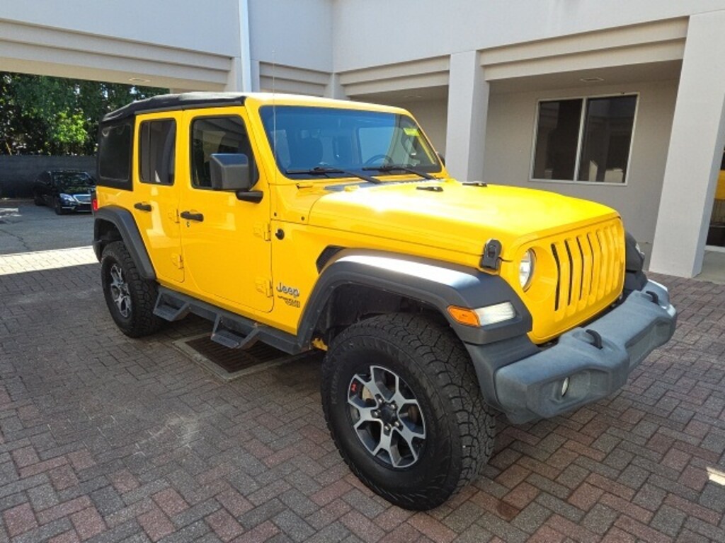 Used 2019 Jeep Wrangler Unlimited Sport 4x4 SUV