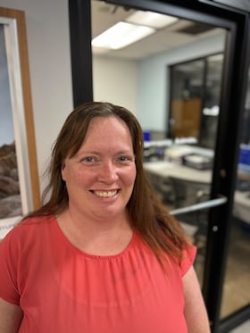 Staff member Jamie Calandro from d438ec9d33d1