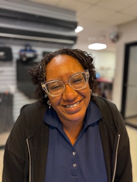 Staff member Tanisha Hutchinson from 69c3f79cbfd8