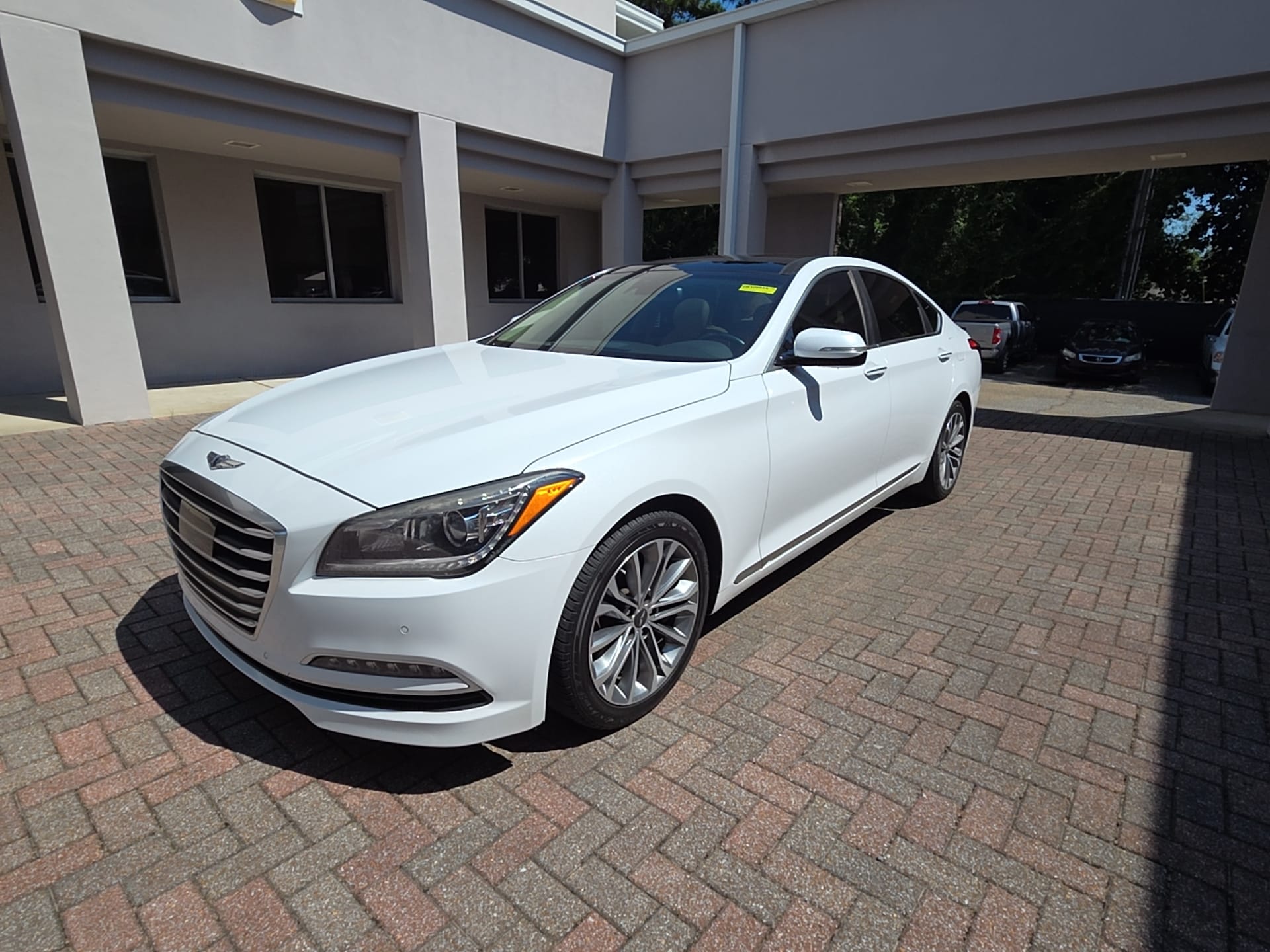 Used 2017 GENESIS G80 Base with VIN KMHGN4JE0HU178394 for sale in Fort Walton Beach, FL