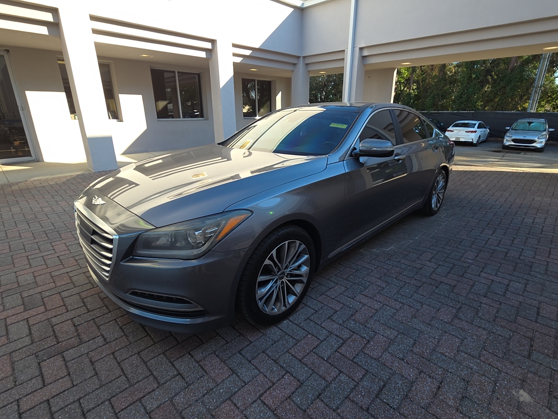 Used 2015 Hyundai Genesis Base with VIN KMHGN4JEXFU035398 for sale in Fort Walton Beach, FL
