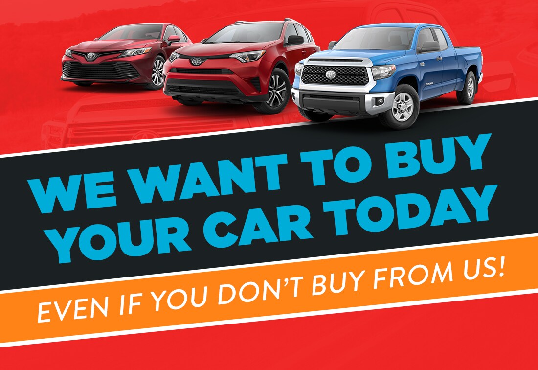 Value My Trade Toyota TradeIn Near Me Sell My Car