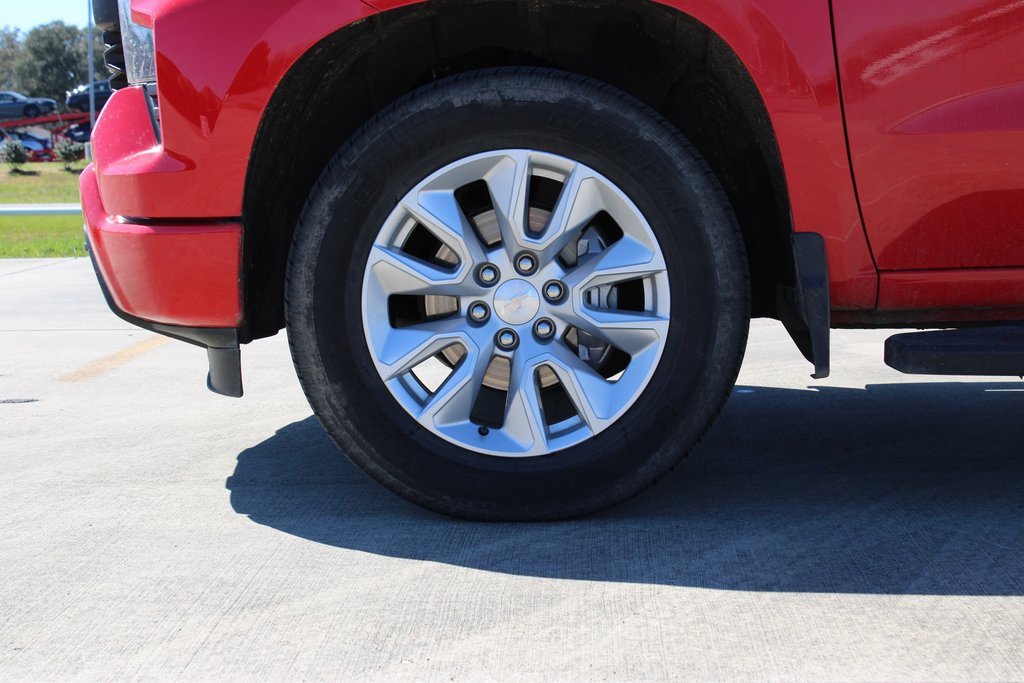 Used 2022 Chevrolet Silverado 1500 Custom with VIN 1GCPABEK6NZ638810 for sale in Lafayette, LA
