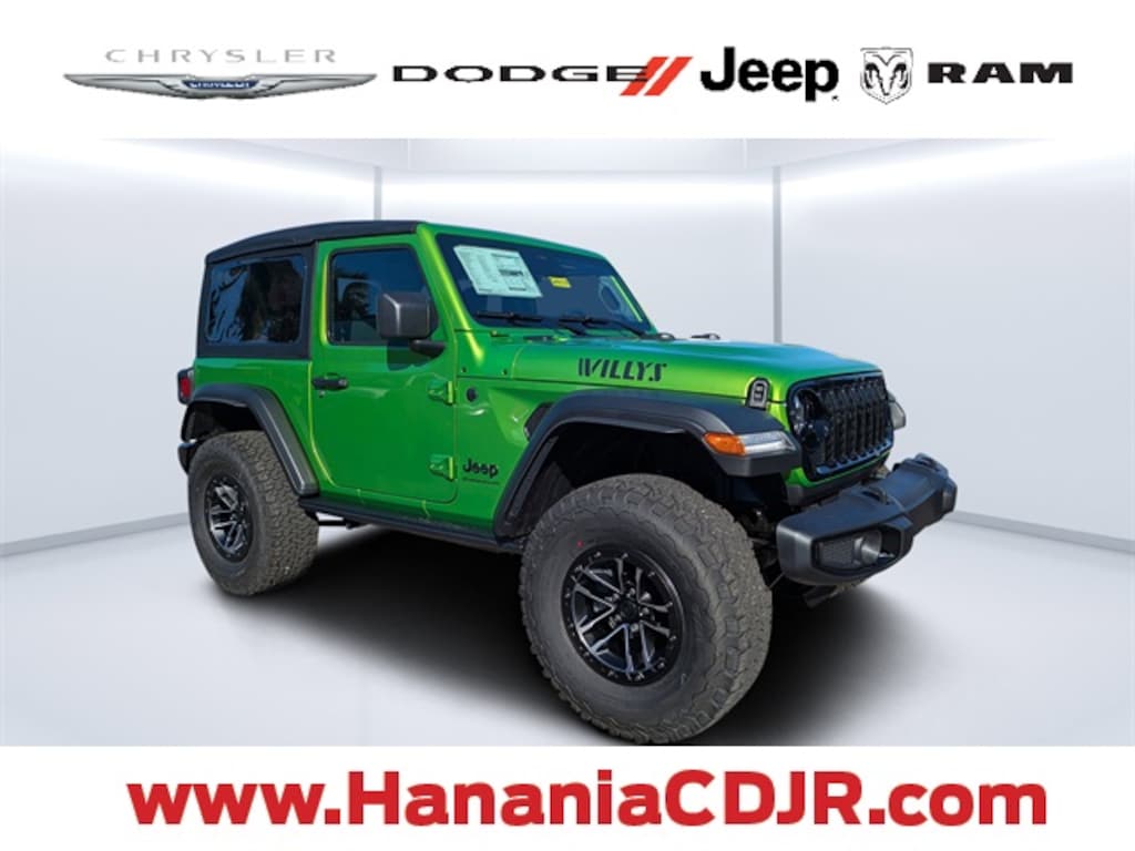New 2026 Jeep Wrangler 2-DOOR WILLYS Sport Utility