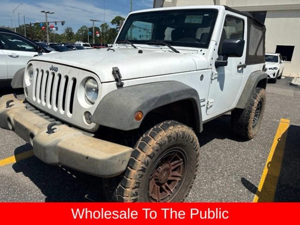 Used 2017 Jeep Wrangler JK Sport 4x4 SUV