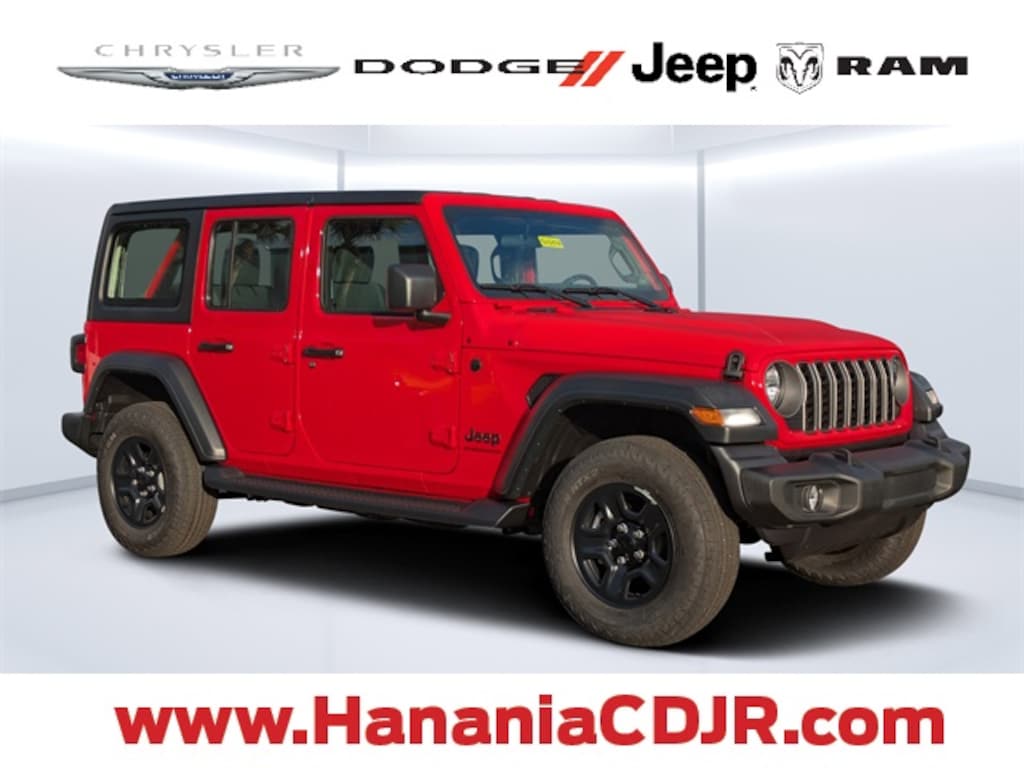 New 2026 Jeep Wrangler 4-DOOR SPORT Sport Utility