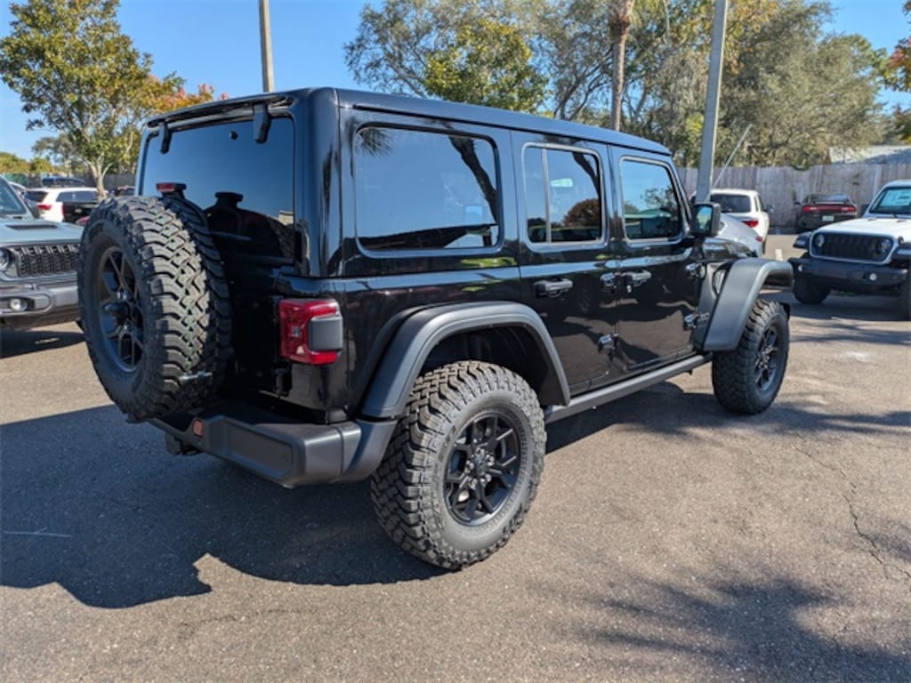 New 2026 Jeep Wrangler 4-DOOR WILLYS Sport Utility