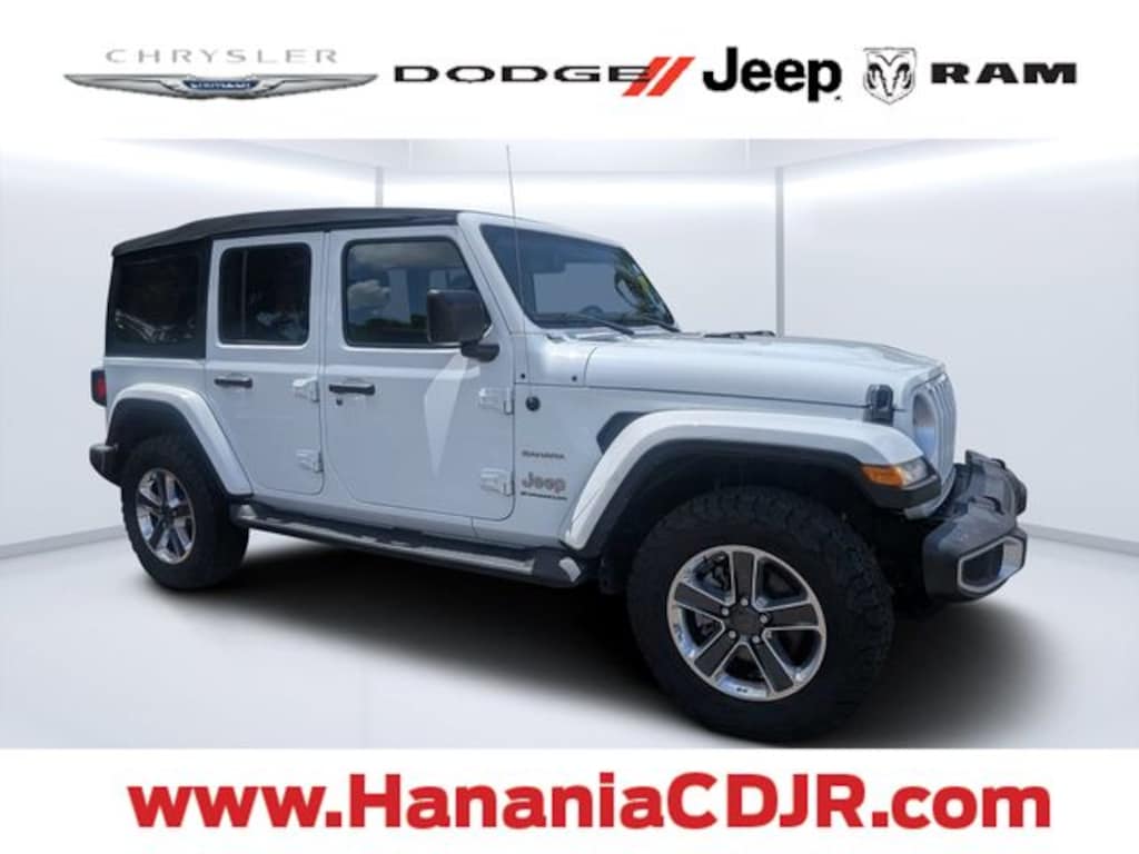 Used 2023 Jeep Wrangler 4-DOOR SAHARA 4X4 SUV