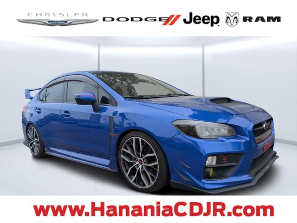 Used 2016 Subaru WRX STI Series.HyperBlue Sedan