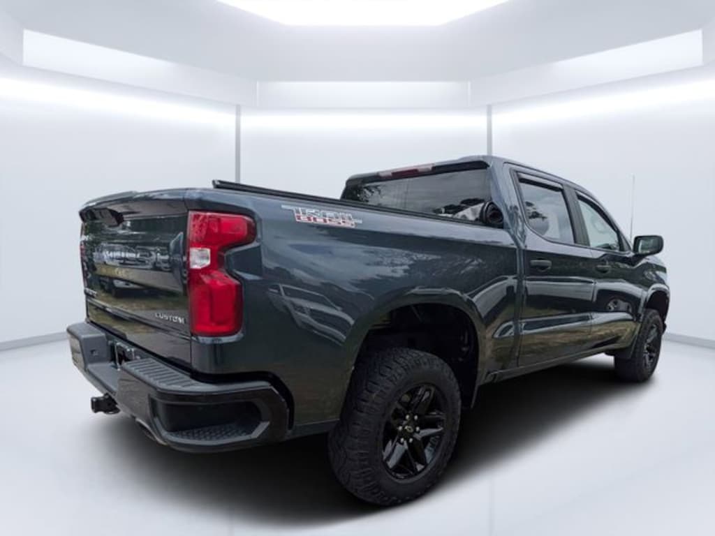 Used 2021 Chevrolet Silverado 1500 Custom Trail Boss Truck Crew Cab
