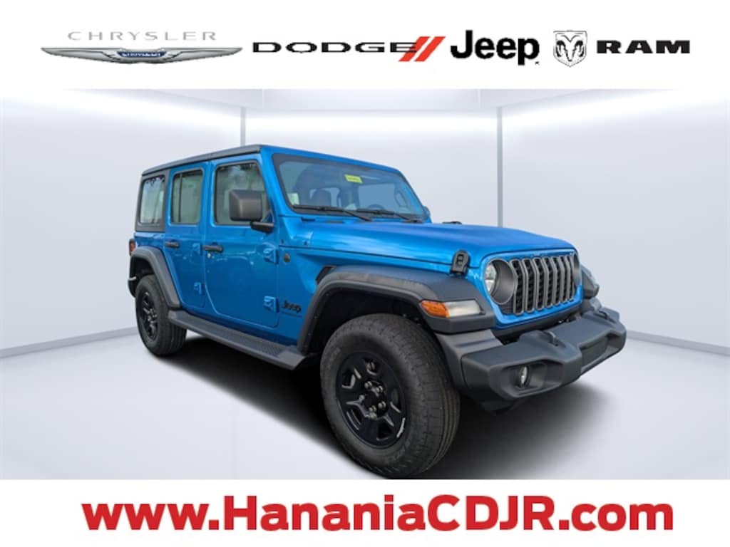 New 2026 Jeep Wrangler 4-DOOR SPORT Sport Utility