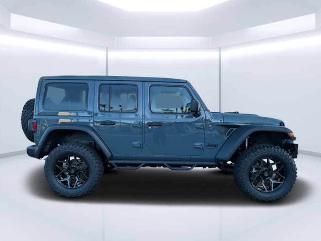 New 2025 Jeep Wrangler 4-DOOR WILLYS Sport Utility