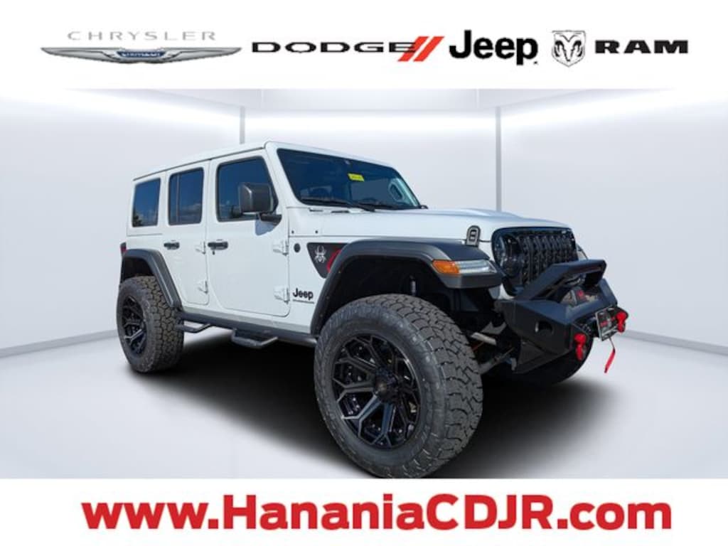 New 2025 Jeep Wrangler 4-Door Willy's w/Black Widow Package Sport Utility