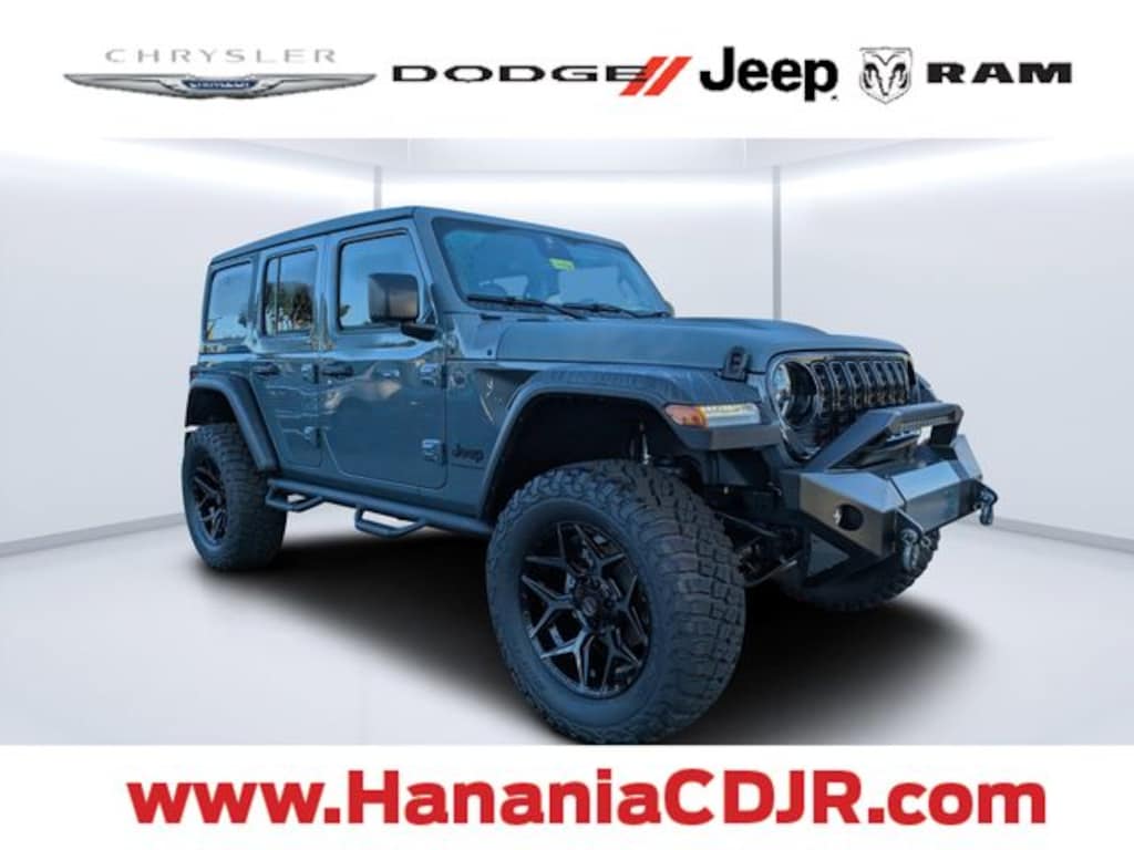 New 2025 Jeep Wrangler 4-DOOR WILLYS Sport Utility