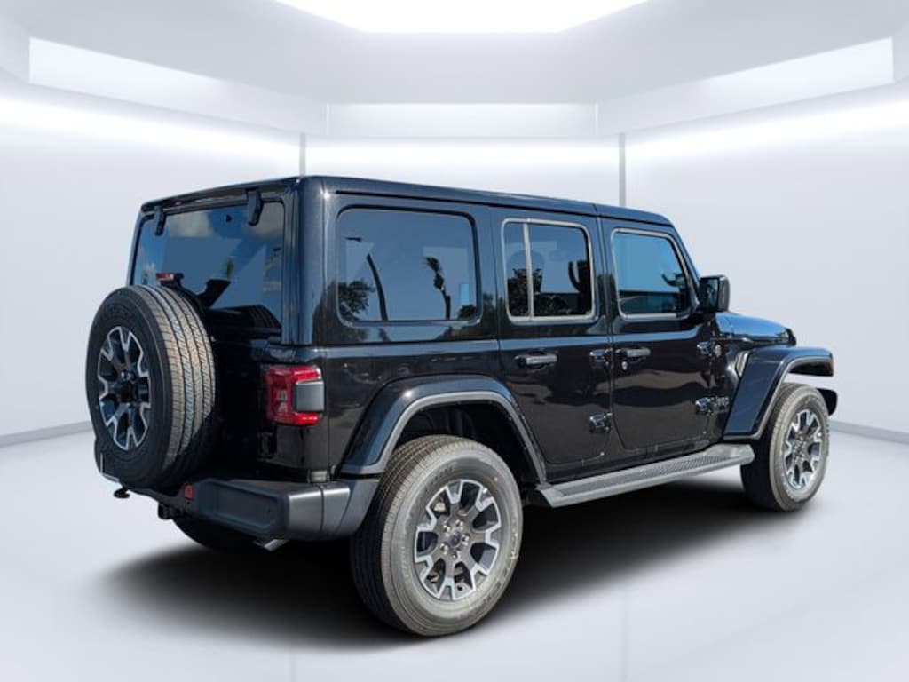 New 2025 Jeep Wrangler 4-DOOR SAHARA Sport Utility