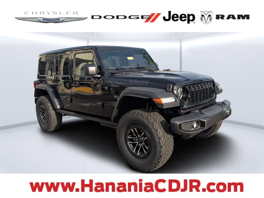New 2026 Jeep Wrangler 4-DOOR WILLYS Sport Utility