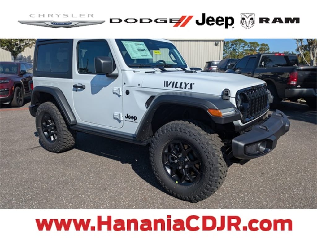 New 2026 Jeep Wrangler 2-DOOR WILLYS Sport Utility