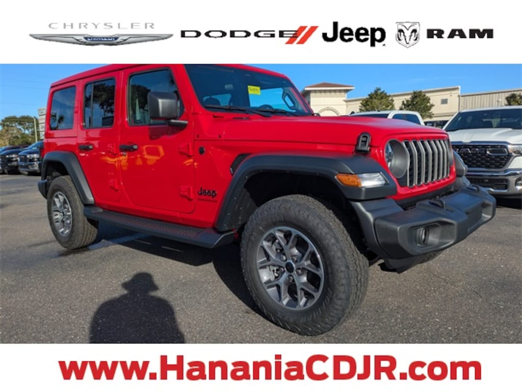 New 2026 Jeep Wrangler 4-DOOR SPORT S Sport Utility