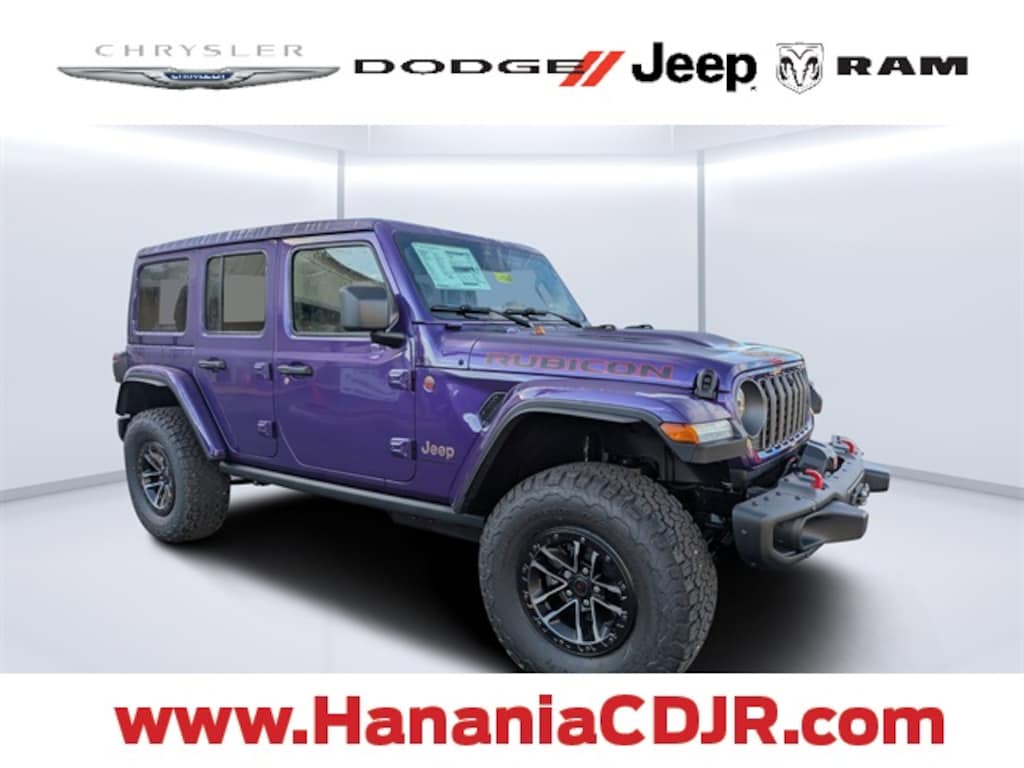 New 2026 Jeep Wrangler 4-DOOR RUBICON X Sport Utility