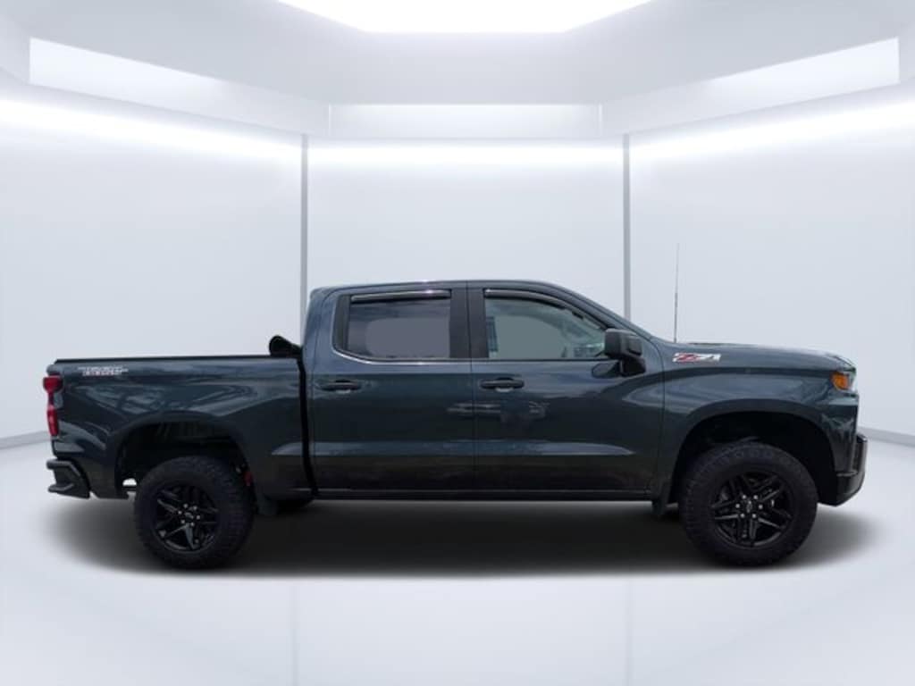 Used 2021 Chevrolet Silverado 1500 Custom Trail Boss Truck Crew Cab