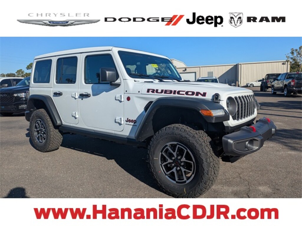 New 2026 Jeep Wrangler 4-DOOR RUBICON Sport Utility