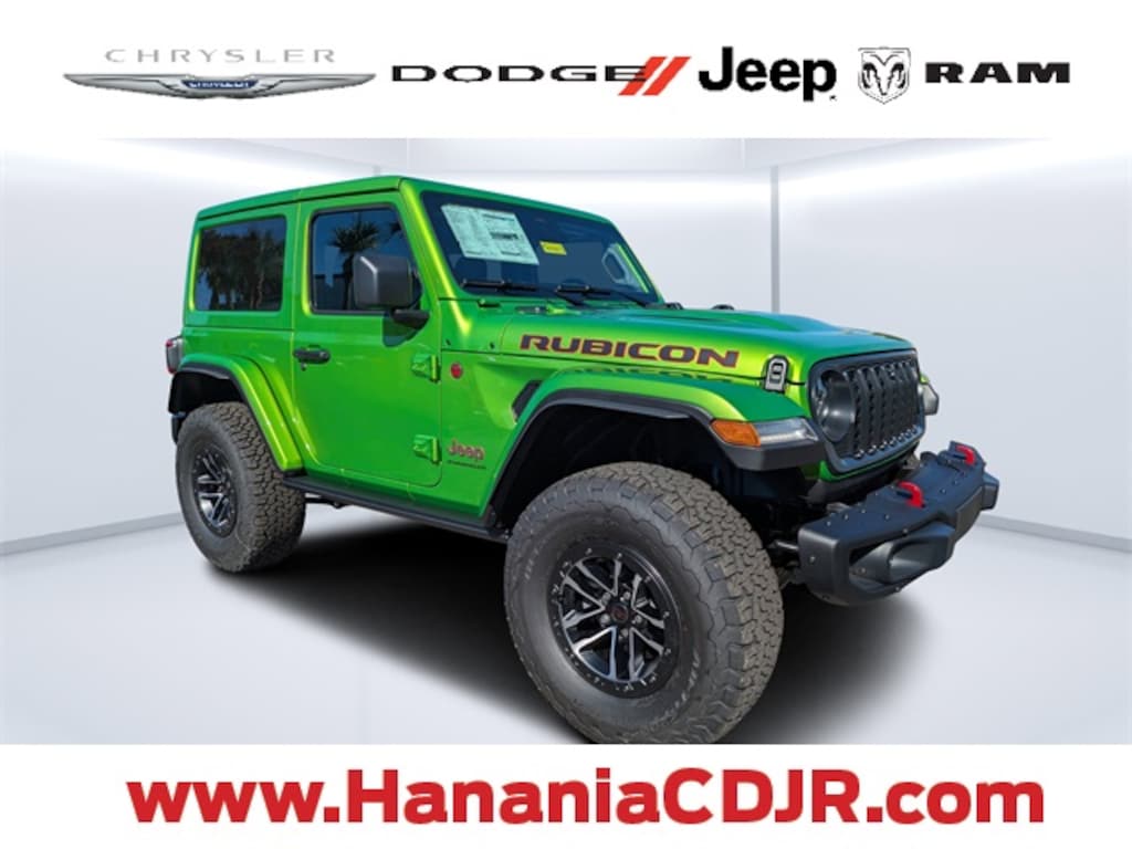 New 2026 Jeep Wrangler 2-DOOR RUBICON X Sport Utility