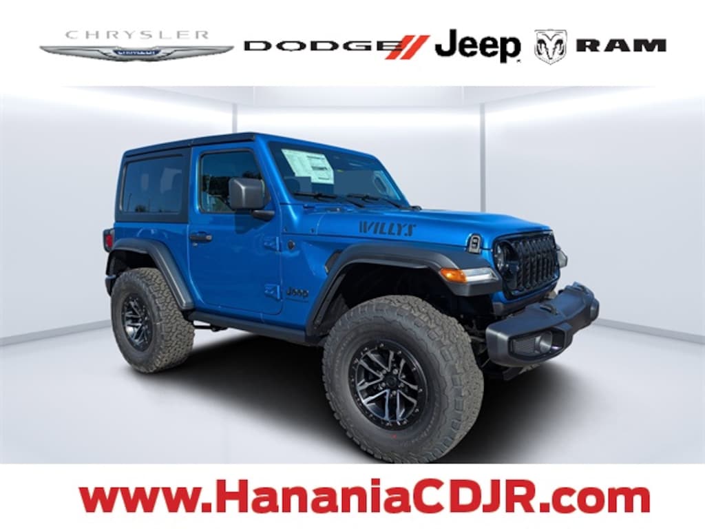 New 2026 Jeep Wrangler 2-DOOR WILLYS Sport Utility