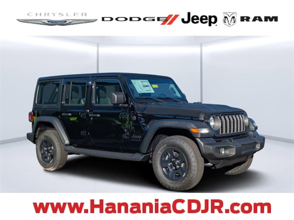 New 2026 Jeep Wrangler 4-DOOR SPORT Sport Utility