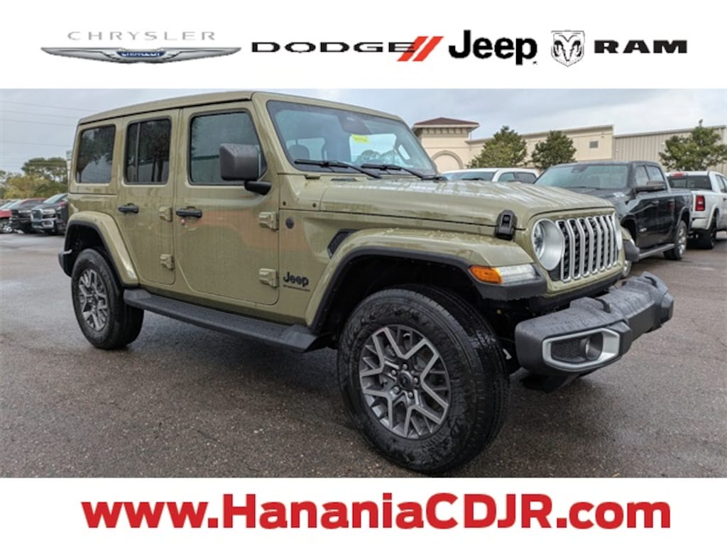 New 2026 Jeep Wrangler 4-DOOR SAHARA Sport Utility